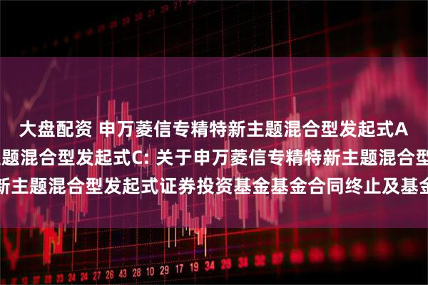 大盘配资 申万菱信专精特新主题混合型发起式A,申万菱信专精特新主题混合型发起式C: 关于申万菱信专精特新主题混合型发起式证券投资基金基金合同终止及基金财产清算的公告